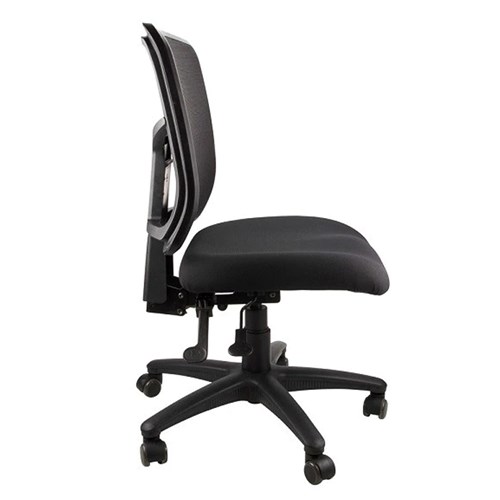 ELT-SLKIMB - OFFICE CHAIR KIMBERLY Mesh Back, Black kimberley side view